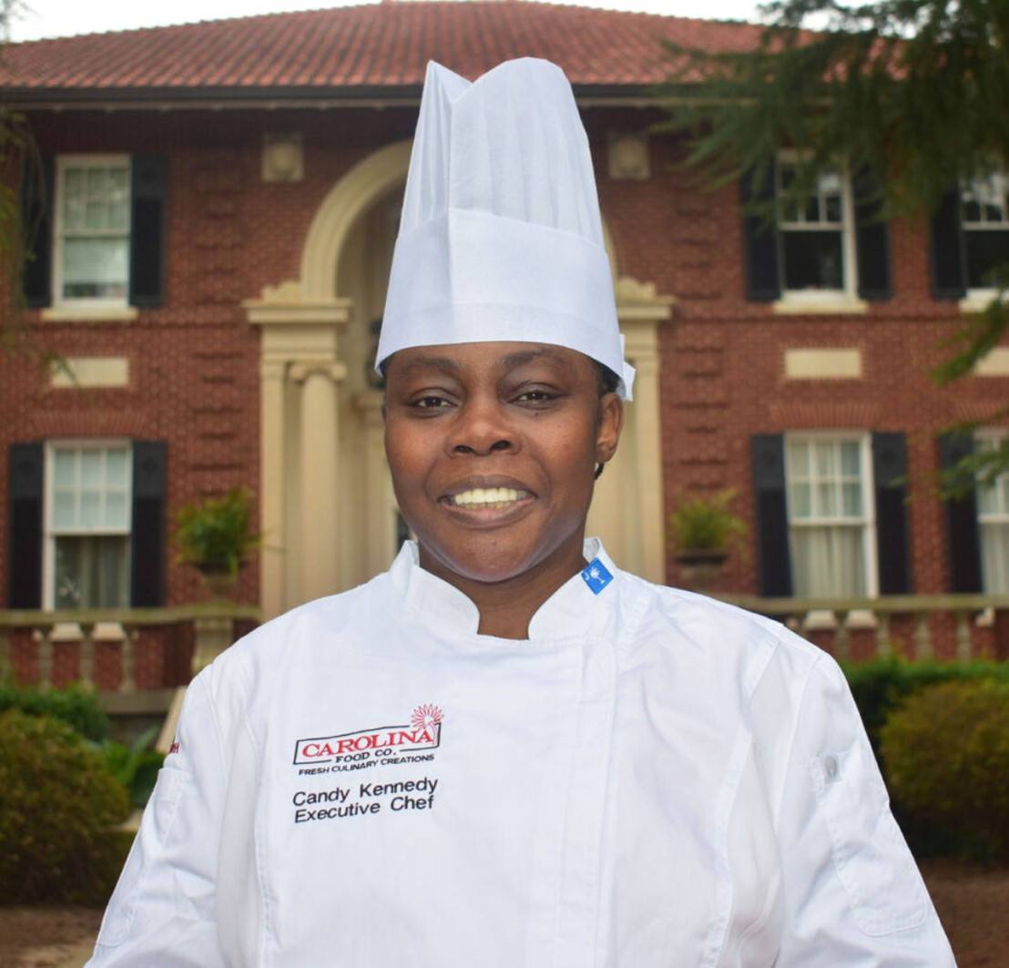 Chef Candy Kennedy smiling